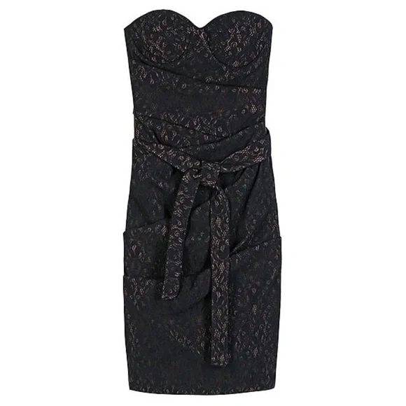 knee length dresses for ladies Preen // Blue & White Silk Gwen Floral Dress  VSP Consignment
